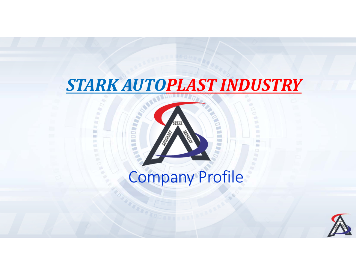 Cover of the original Stark Autoplast Industry company profile